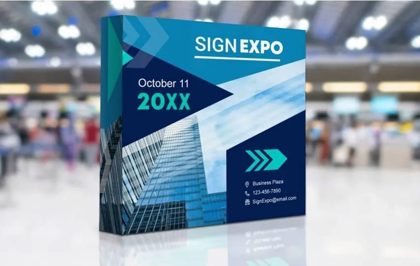 Expo pop up banners
