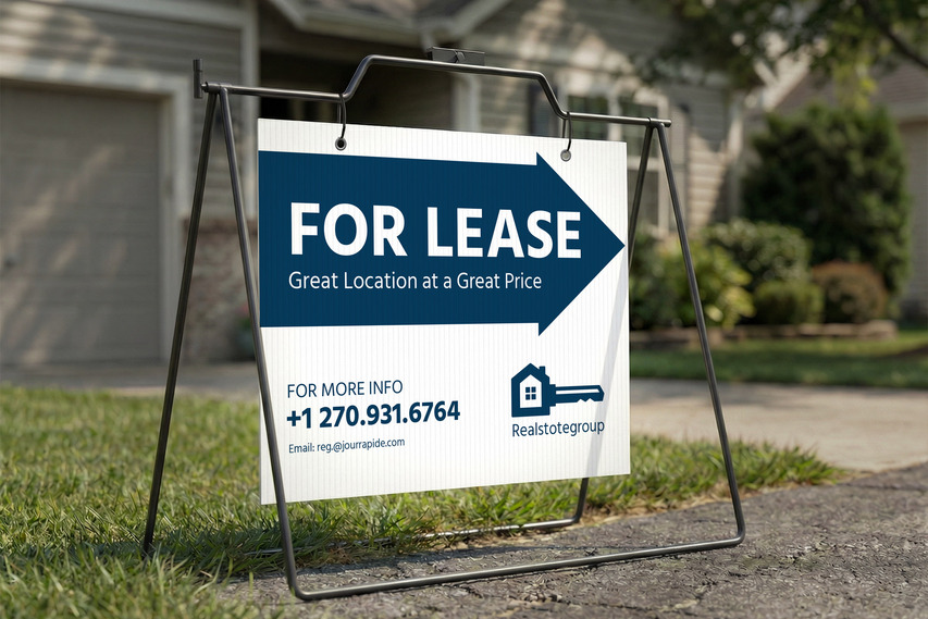 For Lease Real Estate A Frame