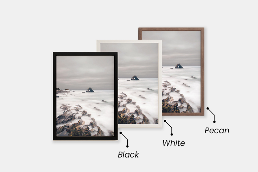 Framed Canvas Print Border Colors