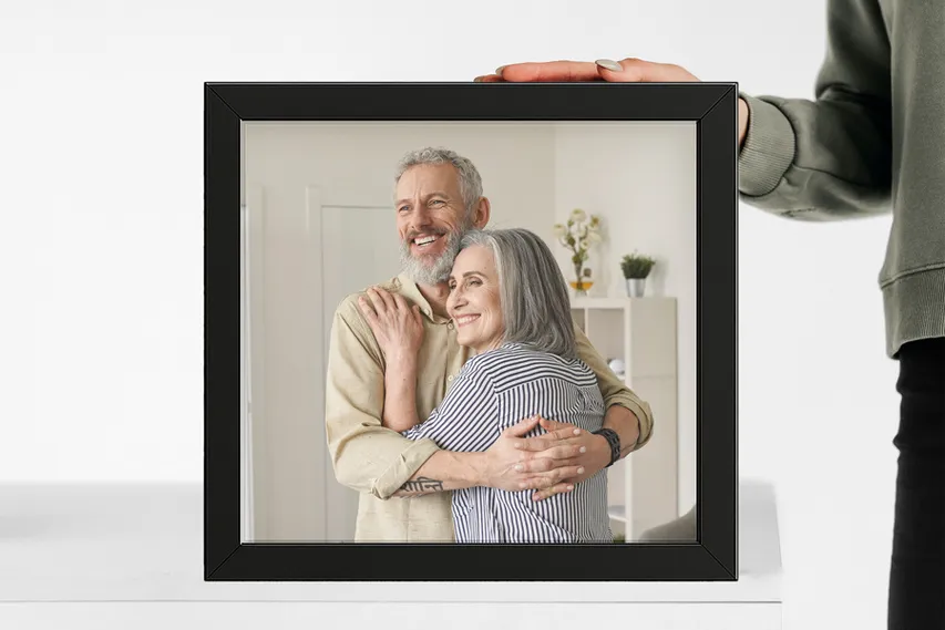 Framed Canvas Prints Featuring Happy Couple