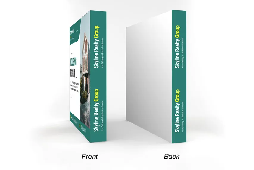 Front And Back SEG Backlit Popup
