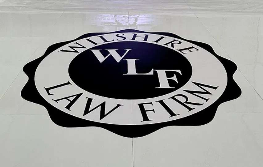 Indoor floor decal