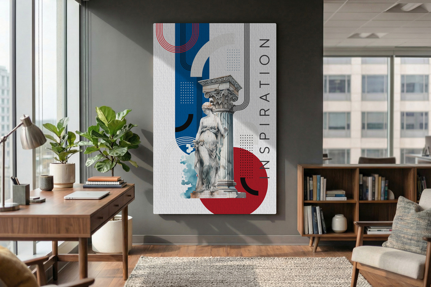 Inspirational Mix Large Canvas Print