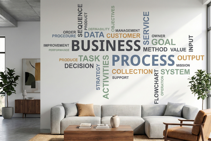 Inspirational Office Wall Lettering