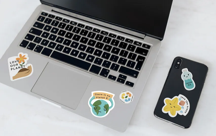 Kiss Cut Stickers Environmental Themed (1)