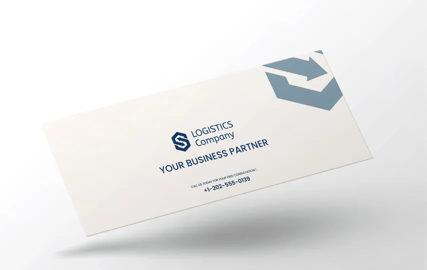 Logistics Company Logo Envelope Printing