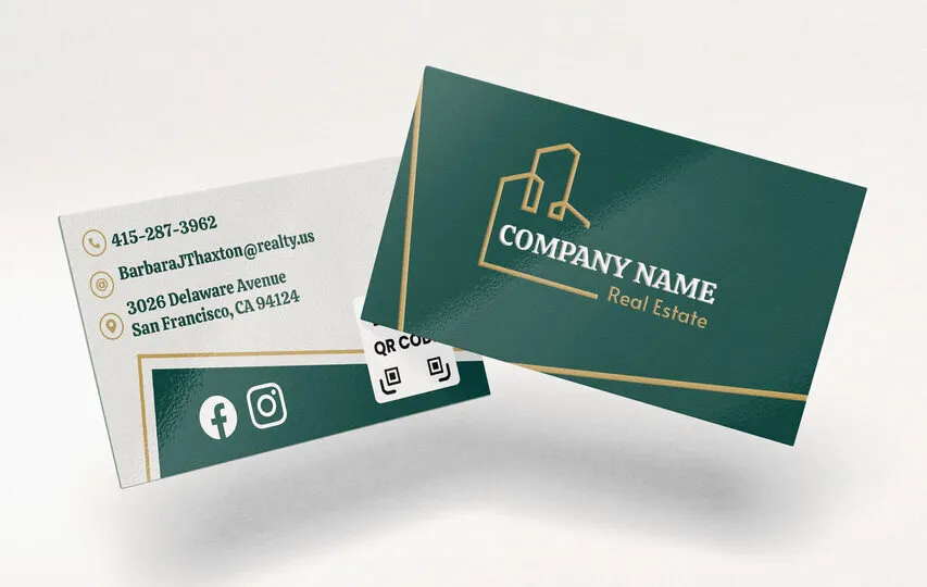 Logo Real Estate Business Cards