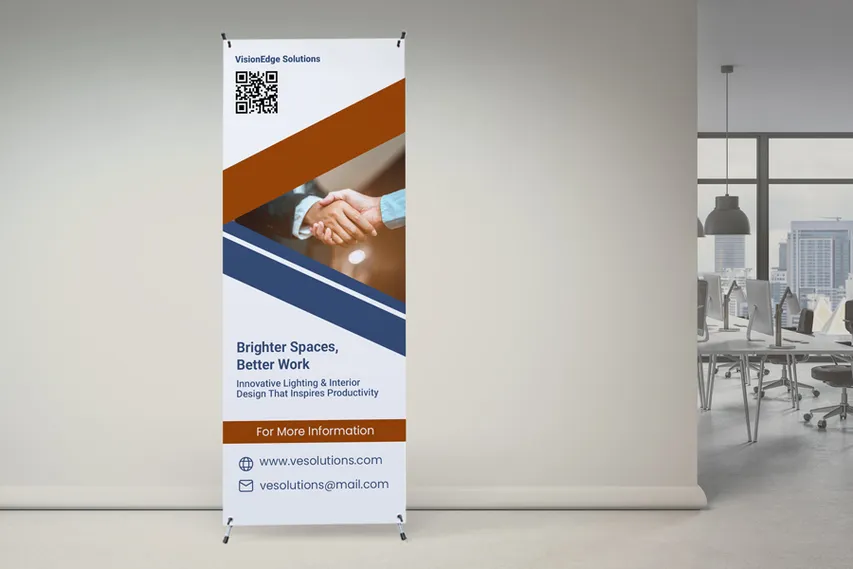 Office Spance X Stand Banners