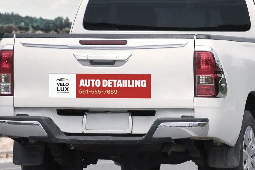 Opaque Car Decal Auto Detailing