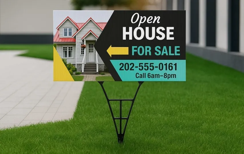 Open House Signs