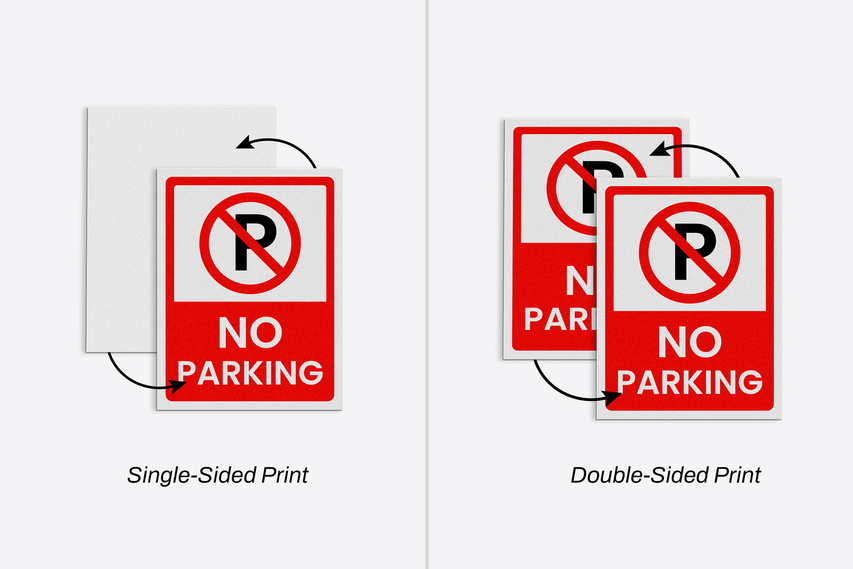 Parking Sign Printing