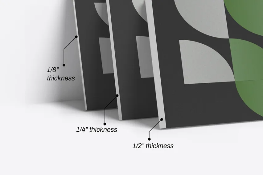 PVC Material Thickness Options