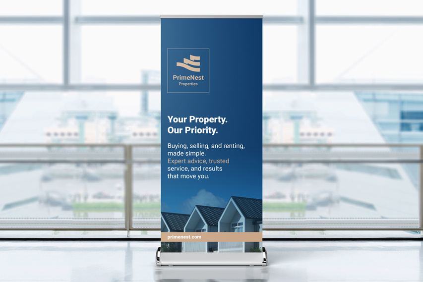 Real Estate Agency Retractable Banner