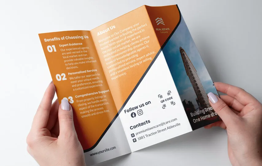 Real Estate Custom Brochure Printing