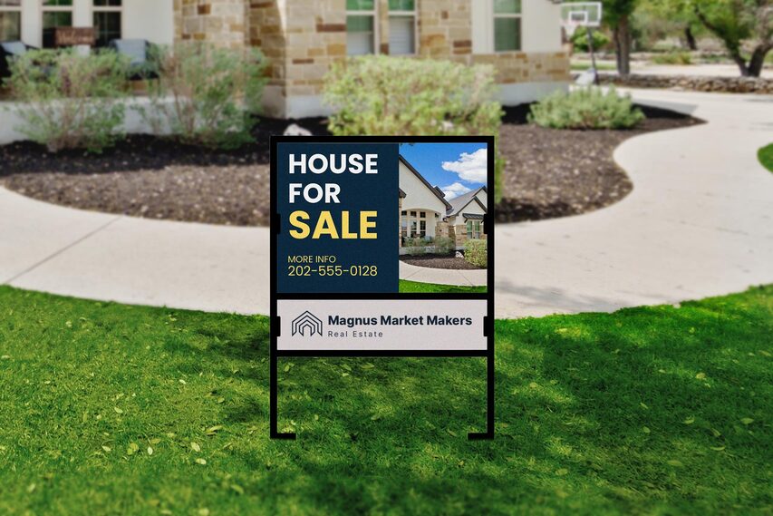 Real Estate Rider Sign Rider