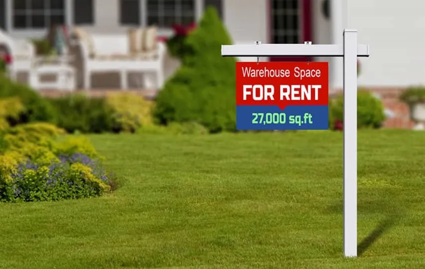 Realtor post sign