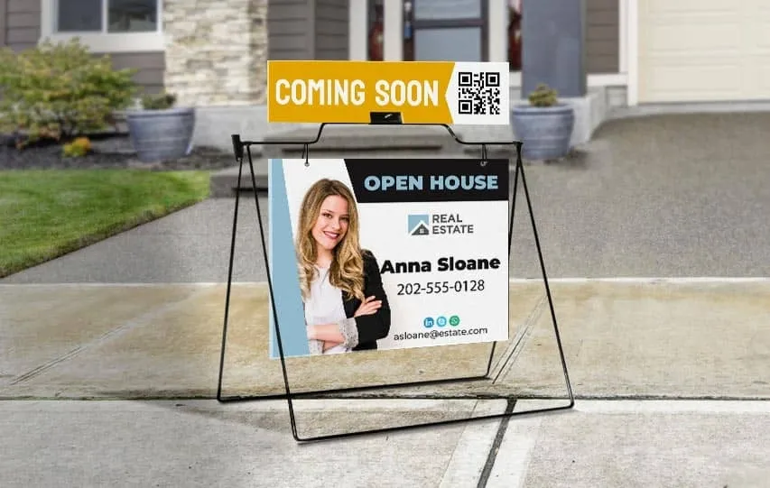 Realtor sign rider