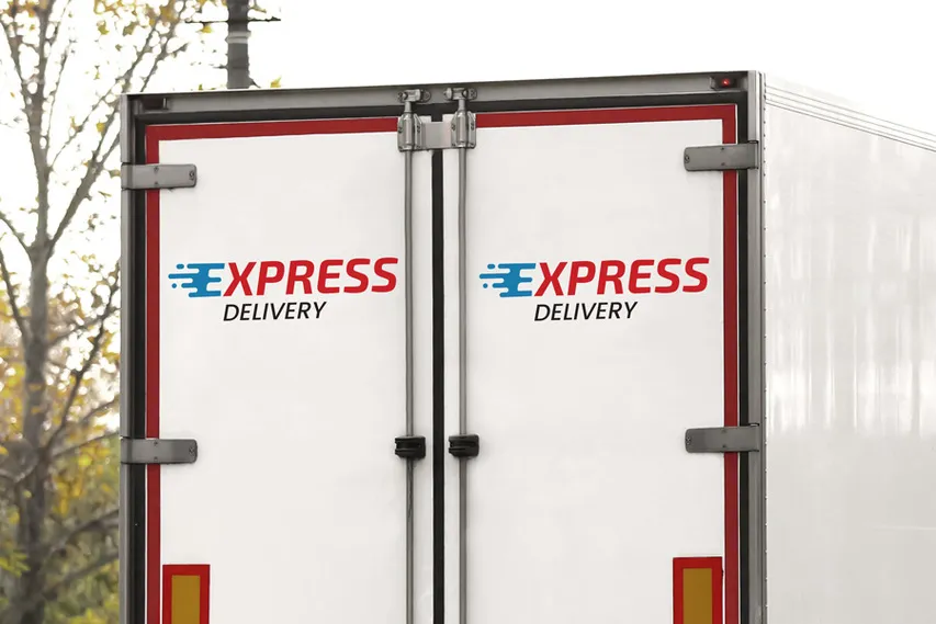 Rear Trailer Door Lettering
