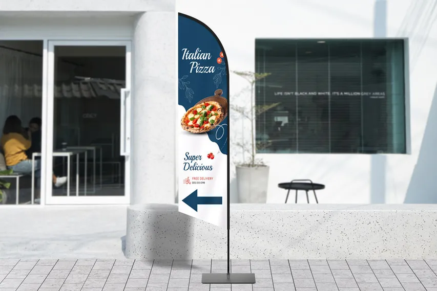 Restaurant Feather Flag