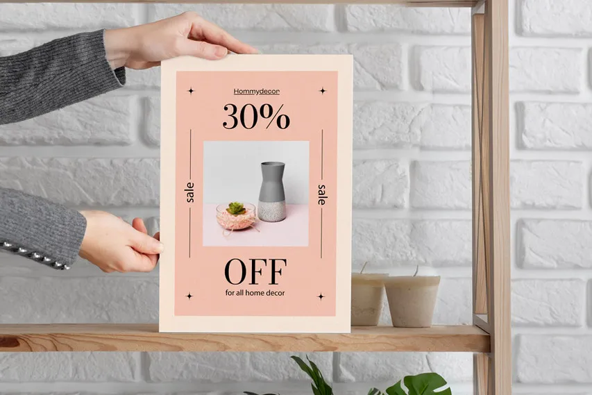 Retail Store Sale Foam Board Sign