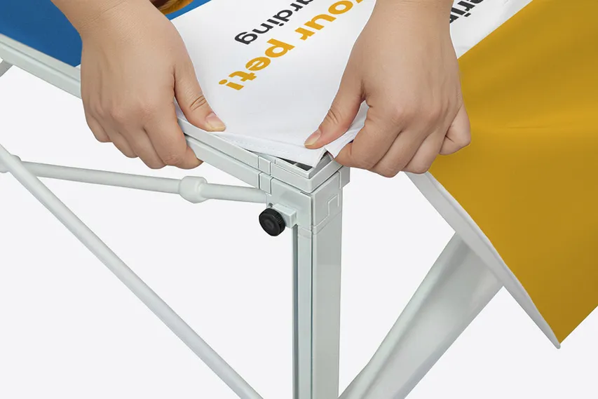 SEG Backlit Popup Display Material