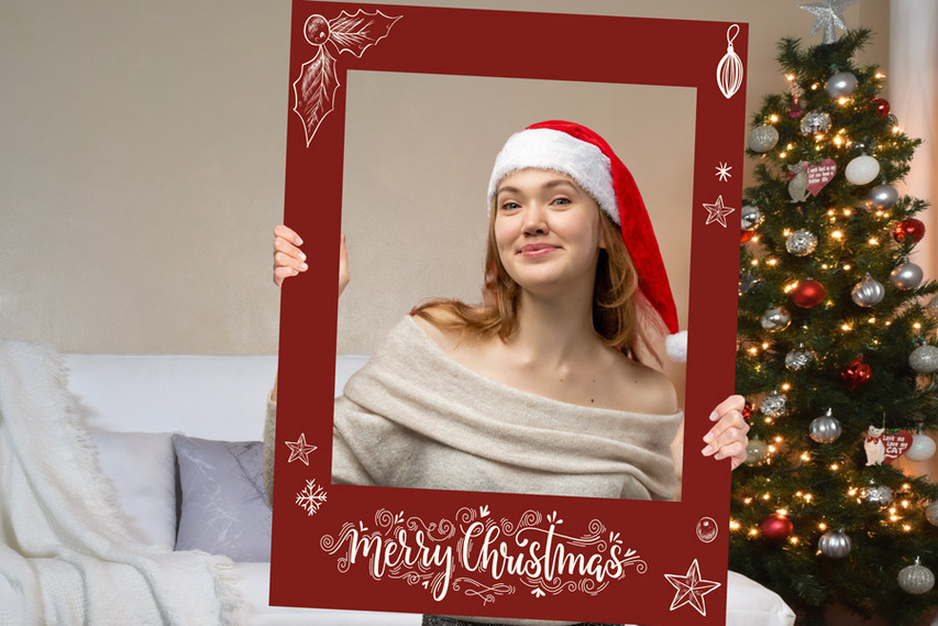 Selfie Frame For Christmas