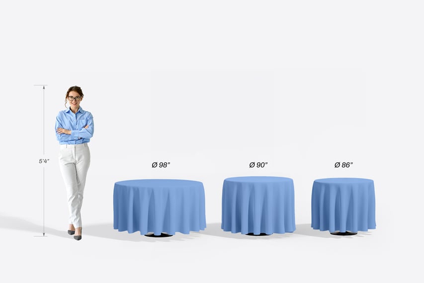 Sizes of Round Tablecloths