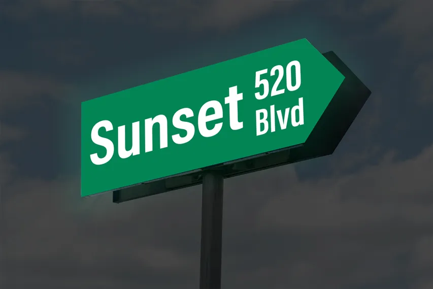 Street Address Reflective Aluminum Sign
