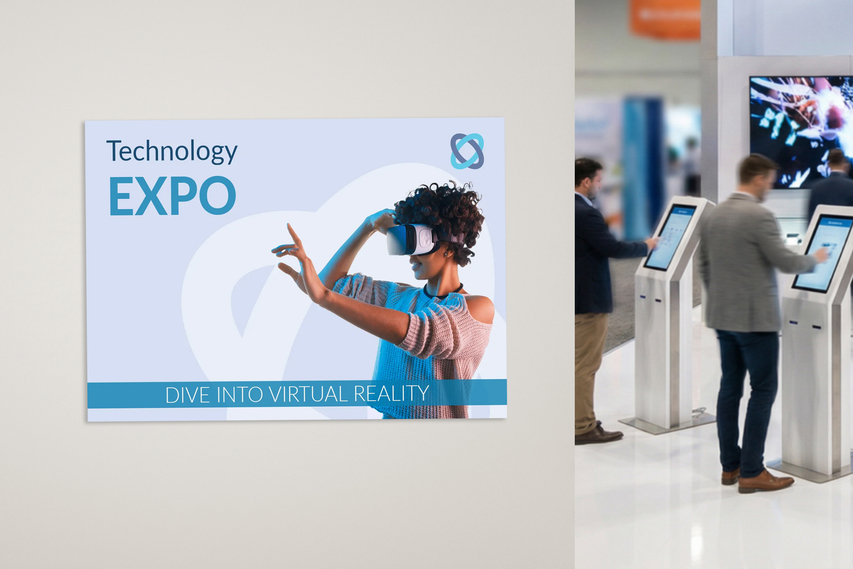 Tech Expo Styrene Sign