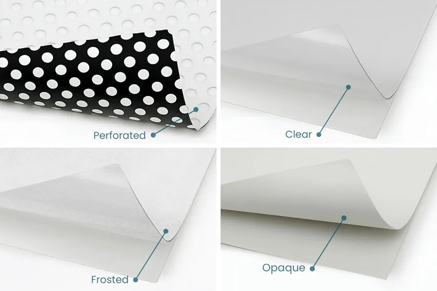 Types of Store Window Decal Materials