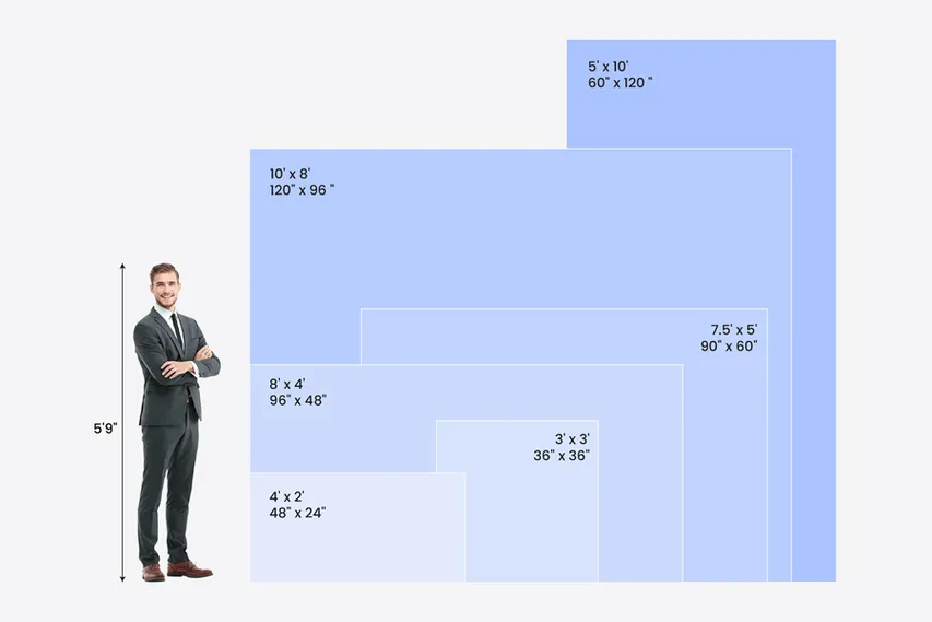 Vinyl Banner Size Comparison