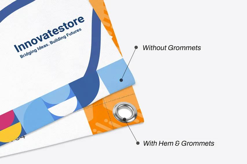 Vinyl Banners With And Without Grommets