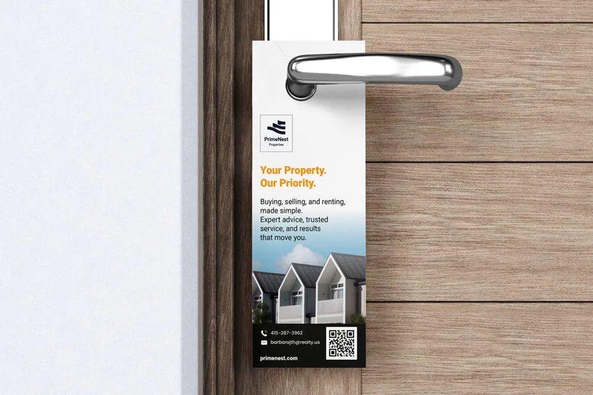 Your Property Our Priority Door Hangers