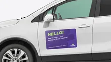 A Custom Promotional Car Magnet