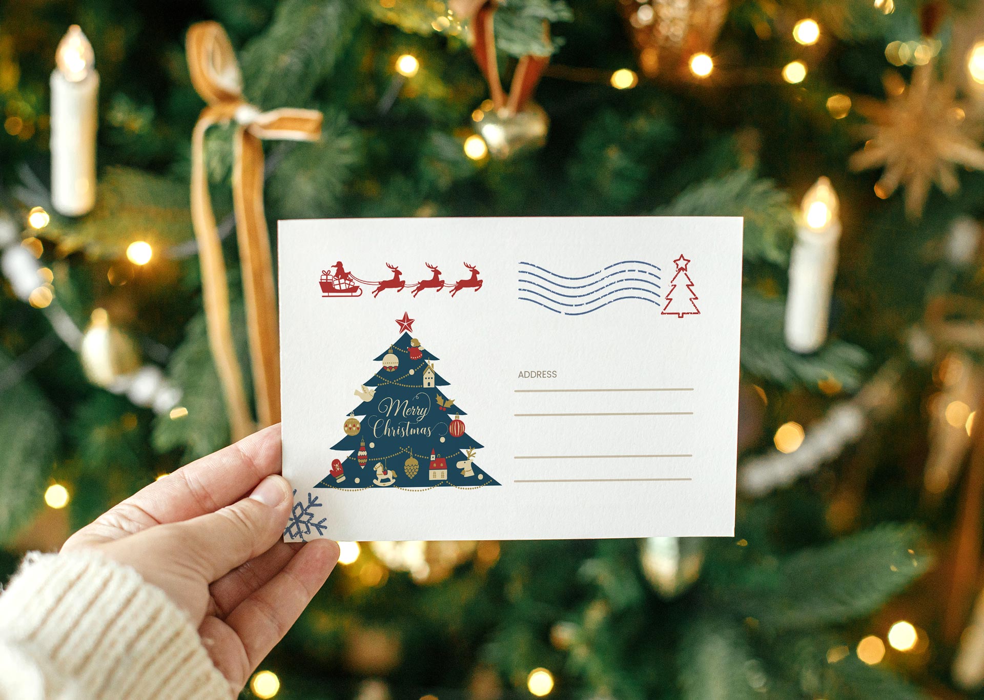 Custom Holiday Postcards