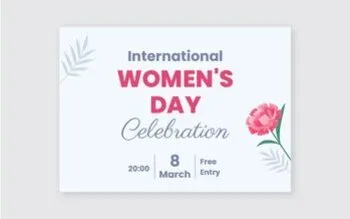 womens-day-sign-templates