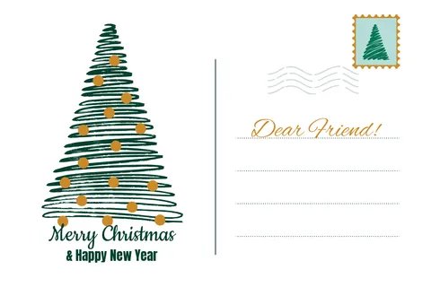Elegant Merry Christmas Sign Template