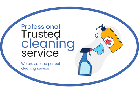 Professional Cleaning Service Business Card Template