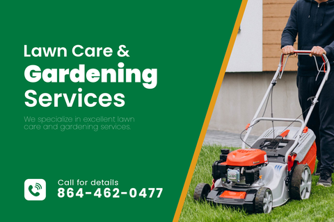 Green Gardening Services Business Card Template