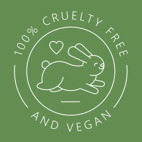 Cruelty-Free and Vegan Running Rabbit Template
