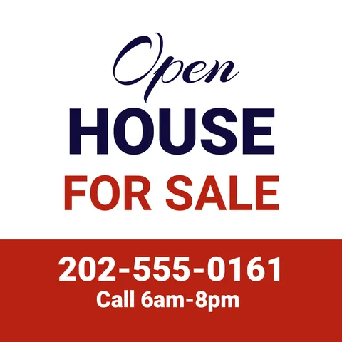 Open House for Sale Real Estate Template