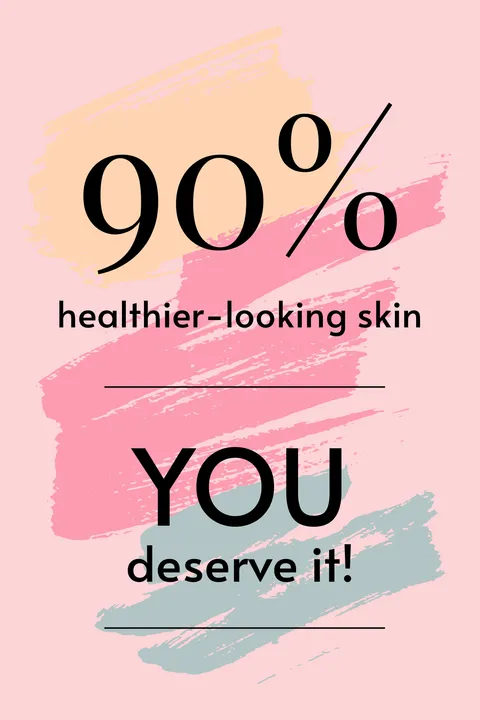 Pink Themed Healthy Skin Care Discount Sign Template