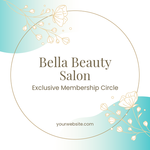 Elegant Beauty Salon Business Card Template