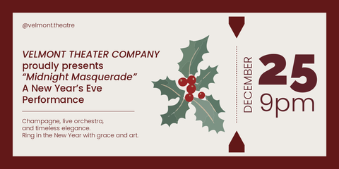 Midnight Masquerade Christmas Event Template