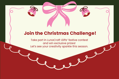 Christmas Challenge Event Sign Template