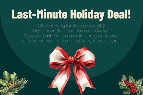 Last Minute Holiday Deal Christmas Template