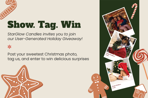 Show Tag Win Christmas User Content Contest Template