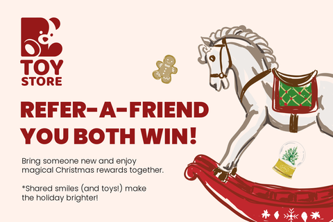 Refer-A-Friend Christmas Reward Sign Template