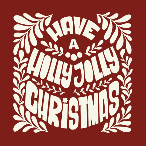 Have a Holly Jolly Christmas Sign Template