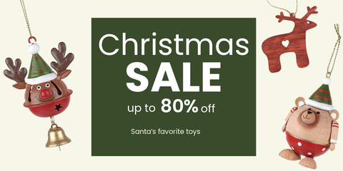 Christmas Toy Sale Sign Template